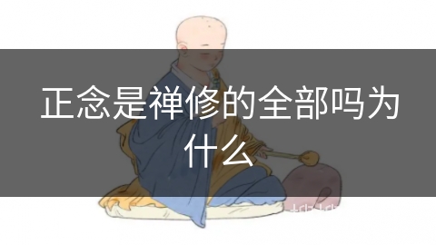 正念是禅修的全部吗为什么