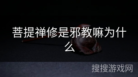 菩提禅修是邪教嘛为什么 菩提禅修是邪教嘛为什么