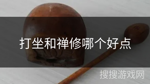 打坐和禅修哪个好点