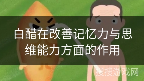 白醋在改善记忆力与思维能力方面的作用