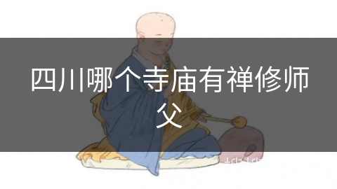 四川哪个寺庙有禅修师父