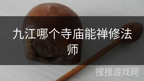 九江哪个寺庙能禅修法师