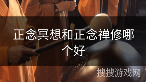 正念冥想和正念禅修哪个好