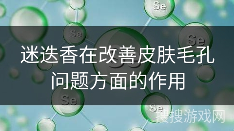 迷迭香在改善皮肤毛孔问题方面的作用
