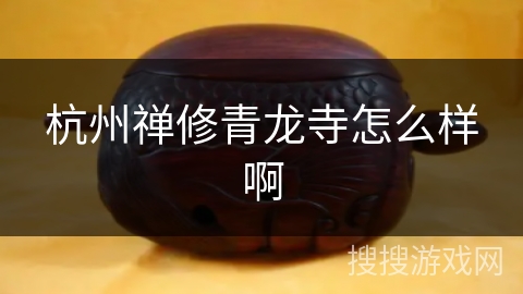 杭州禅修青龙寺怎么样啊 杭州禅修青龙寺怎么样啊