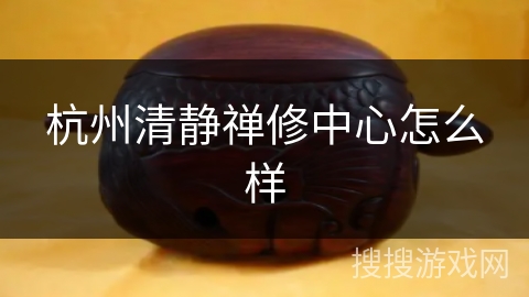 杭州清静禅修中心怎么样