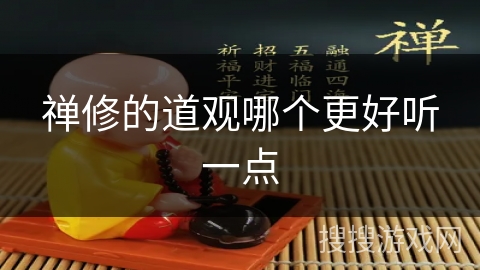 禅修的道观哪个更好听一点