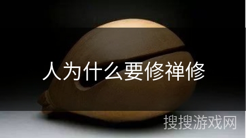 人为什么要修禅修