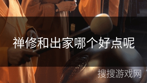 禅修和出家哪个好点呢