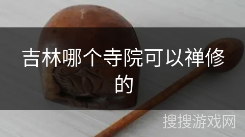 吉林哪个寺院可以禅修的