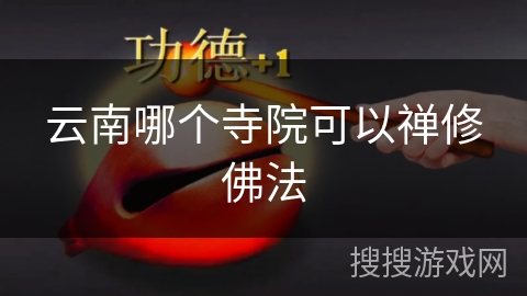 云南哪个寺院可以禅修佛法