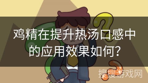 鸡精在提升热汤口感中的应用效果如何？