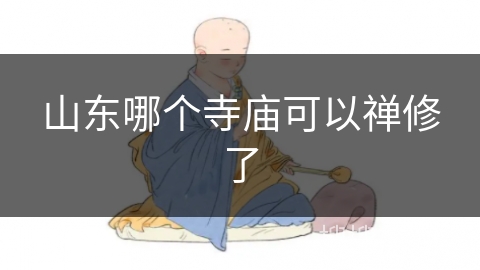 山东哪个寺庙可以禅修了