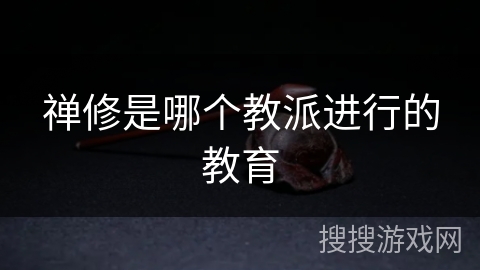 禅修是哪个教派进行的教育 禅修是哪个教派进行的教育