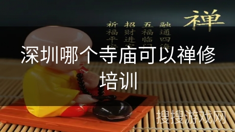 深圳哪个寺庙可以禅修培训