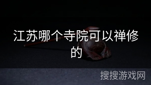 江苏哪个寺院可以禅修的 江苏哪个寺院可以禅修的