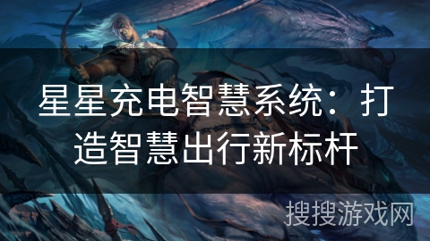 星星充电智慧系统：打造智慧出行新标杆