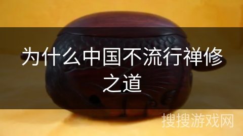 为什么中国不流行禅修之道