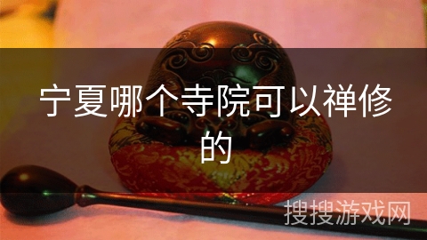 宁夏哪个寺院可以禅修的