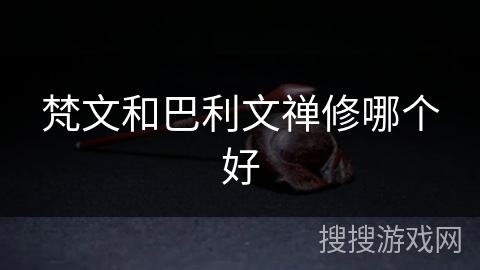 梵文和巴利文禅修哪个好