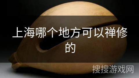 上海哪个地方可以禅修的