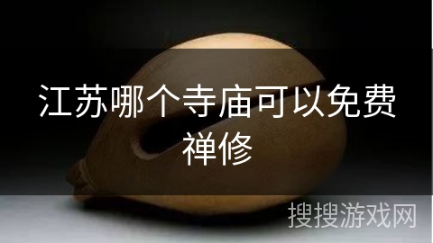 江苏哪个寺庙可以免费禅修