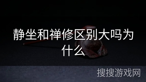 静坐和禅修区别大吗为什么