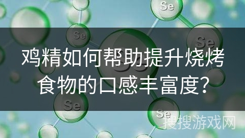 鸡精如何帮助提升烧烤食物的口感丰富度?