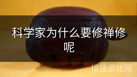 科学家为什么要修禅修呢