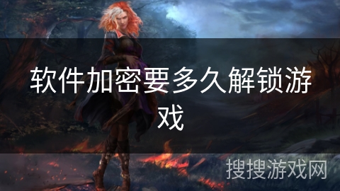 软件加密要多久解锁游戏
