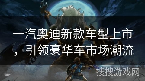 一汽奥迪新款车型上市，引领豪华车市场潮流