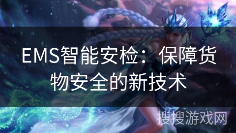 EMS智能安检：保障货物安全的新技术