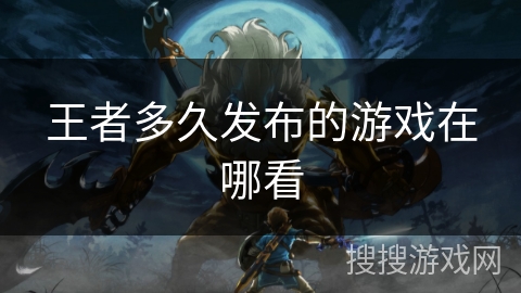 王者多久发布的游戏在哪看