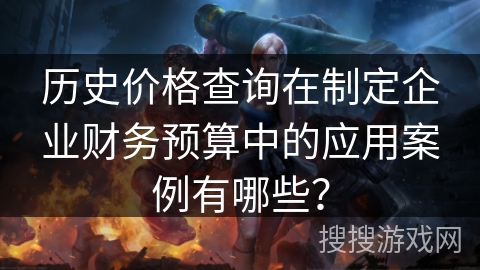 历史价格查询在制定企业财务预算中的应用案例有哪些？