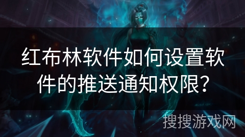 红布林软件如何设置软件的推送通知权限? 红布林软件如何设置软件的推送通知权限?