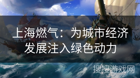 上海燃气:为城市经济发展注入绿色动力 上海燃气:为城市经济发展注入绿色动力