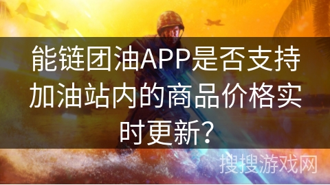 能链团油APP是否支持加油站内的商品价格实时更新？