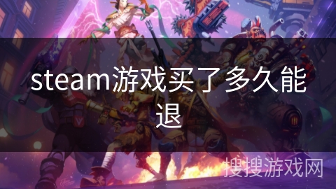 steam游戏买了多久能退