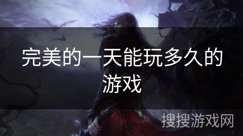 完美的一天能玩多久的游戏 完美的一天能玩多久的游戏