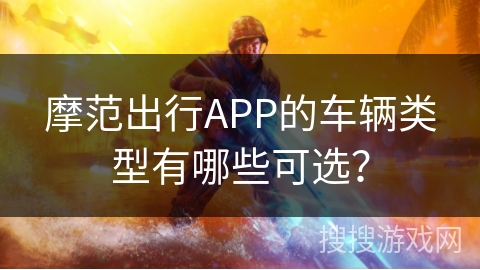 摩范出行APP的车辆类型有哪些可选？