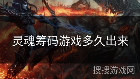 灵魂筹码游戏多久出来