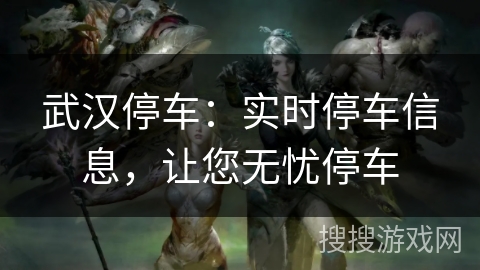 武汉停车：实时停车信息，让您无忧停车