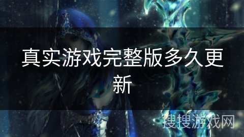 真实游戏完整版多久更新