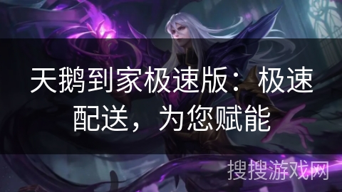 天鹅到家极速版：极速配送，为您赋能