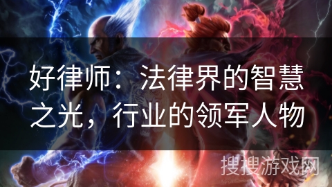 好律师：法律界的智慧之光，行业的领军人物