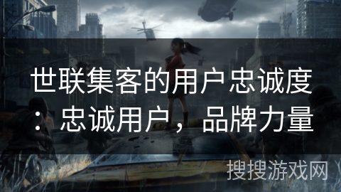 世联集客的用户忠诚度：忠诚用户，品牌力量