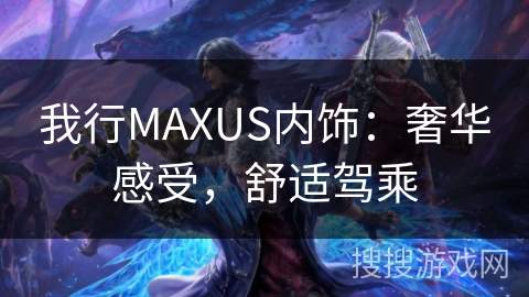 我行MAXUS内饰：奢华感受，舒适驾乘