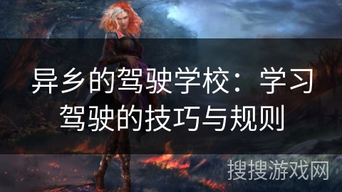 异乡的驾驶学校:学习驾驶的技巧与规则 异乡的驾驶学校:学习驾驶的技巧与规则