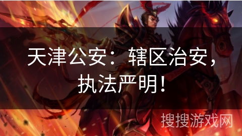 天津公安：辖区治安，执法严明！