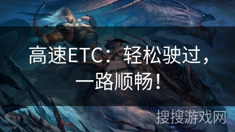 高速ETC：轻松驶过，一路顺畅！
